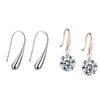 Golden stylish drop earrings
