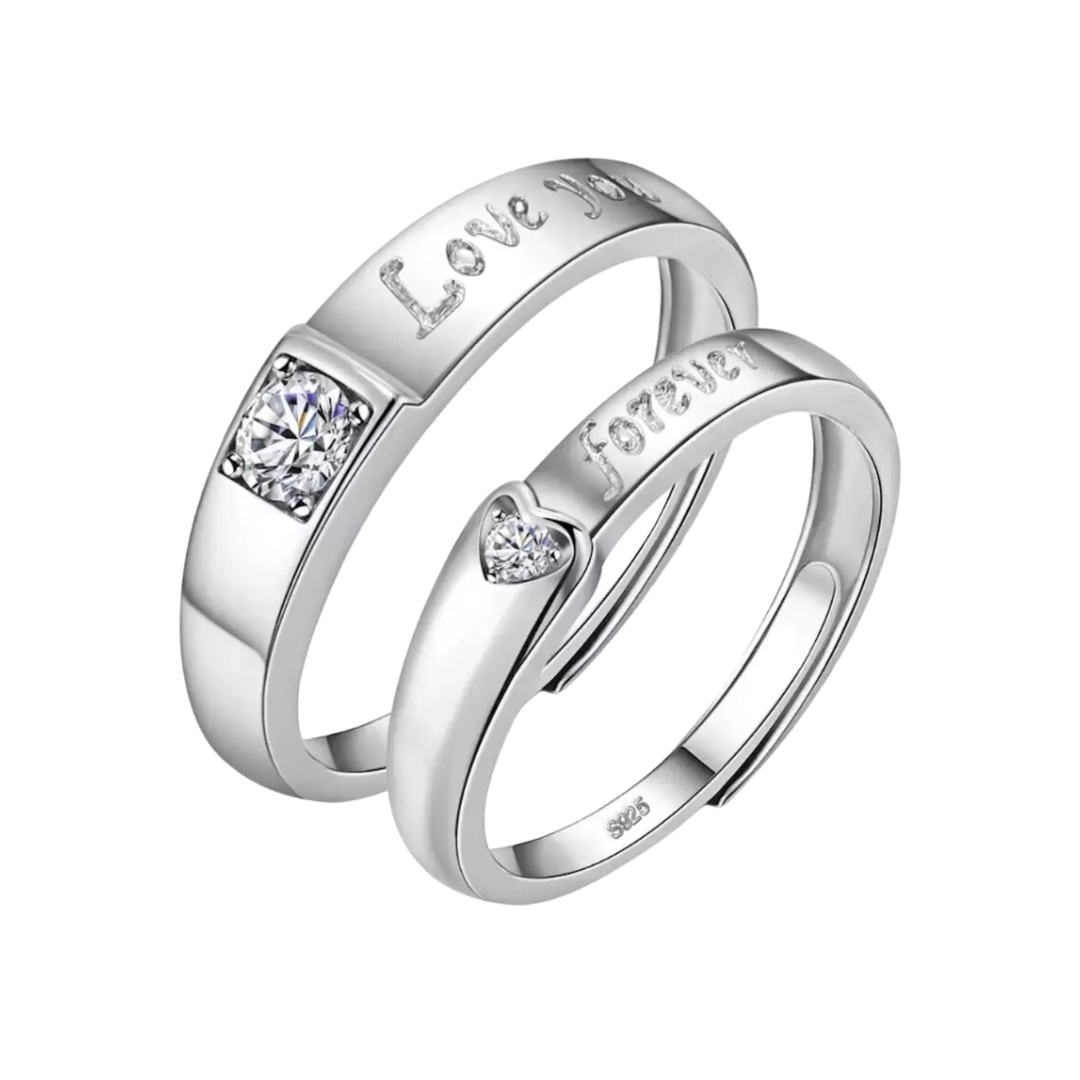 Silver plated rings discount