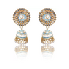 Lotus Shape Jhumka Earrings for Festive/ Party for Women and Girls
