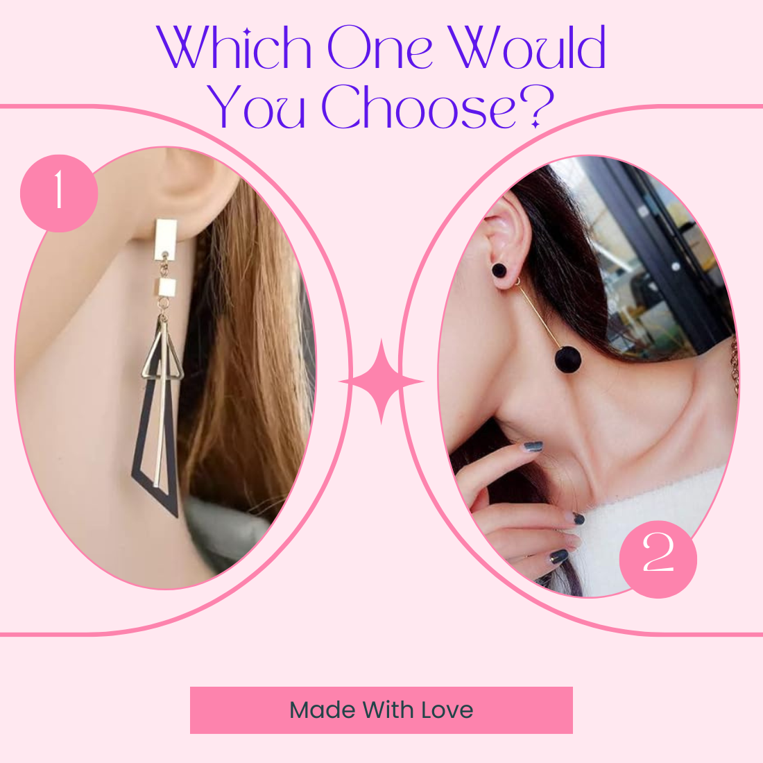 Plush Ball Korean Style Earrings for Women, Long Tassle Dangle Drop Earrings for Women (combo)