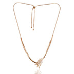 Premium Quality Rose Gold Plated Jewellery Set with AD stone | Anti Tarnish | Anti Allergy
