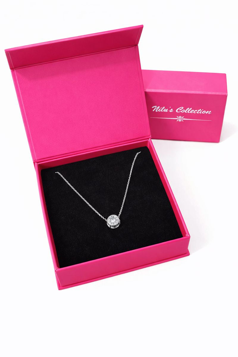 Gift Silver Plated Pendent With Kada Bracelet For Womrn And Girls