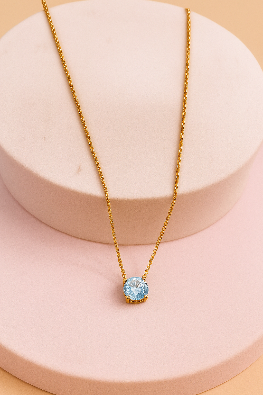 Nilu’s Collection Elegant Rose Gold Jewelry Set for Women – Necklace, Earrings & Bracelet with Sparkling AD Stones, Perfect Gift for Weddings,Functions & Anniversaries