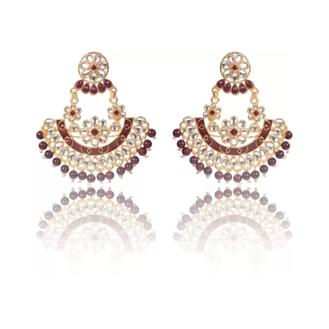 Trendy Big Chandbali Jhumka Wedding Party Collection for Women and Girls