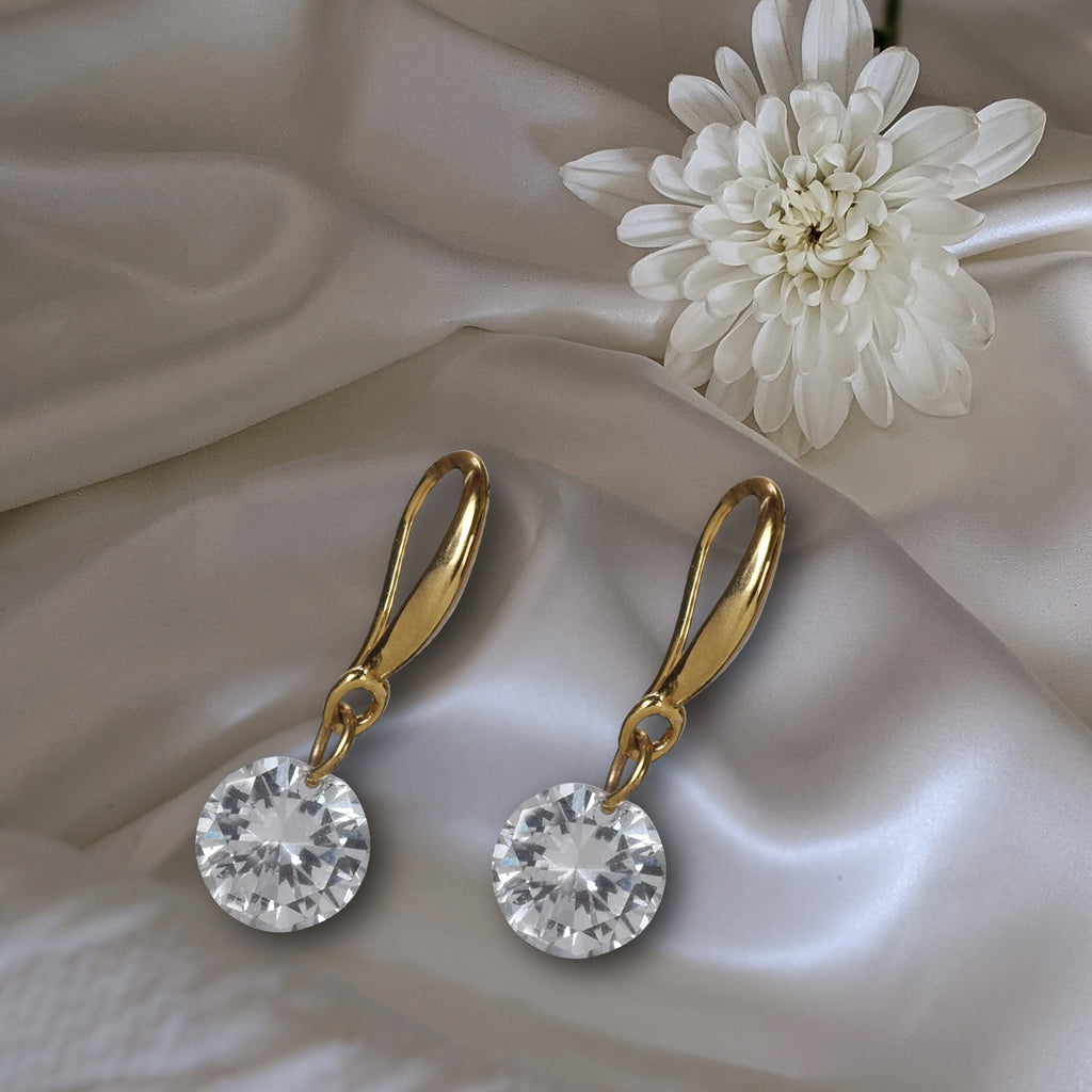 Daily Essentials Drop Earrings for Women and Girls| Value Set of CZ Drop Earrings
