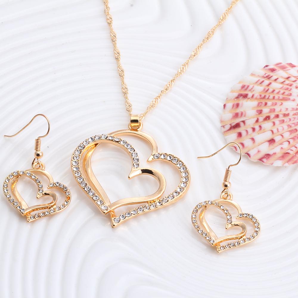 Wow Wedding/ Party Jewellery Set |Gold Plated Necklace and Earrings Set for Women