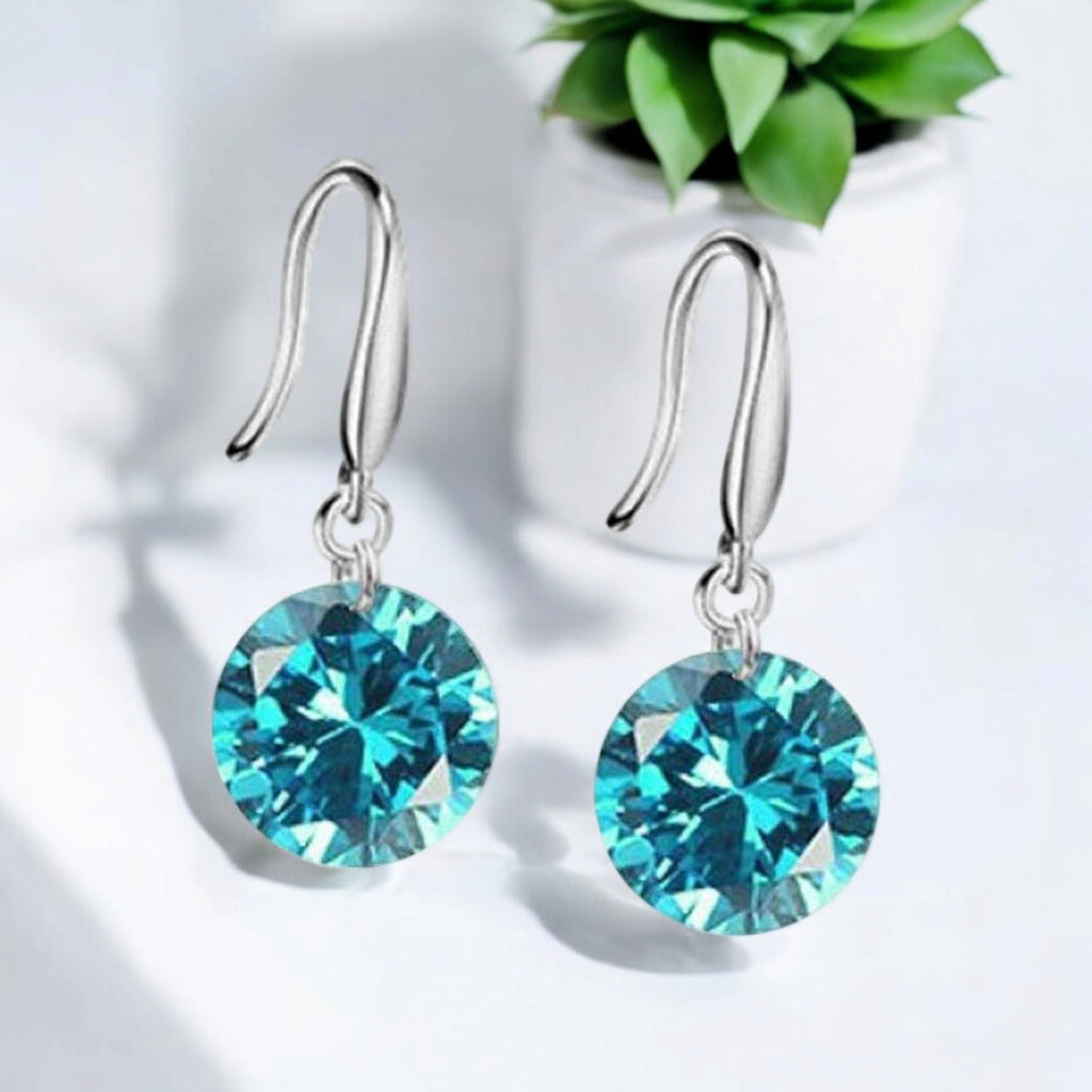 Daily Essentials Drop Earrings for Women and Girls| Value Set of CZ Drop Earrings
