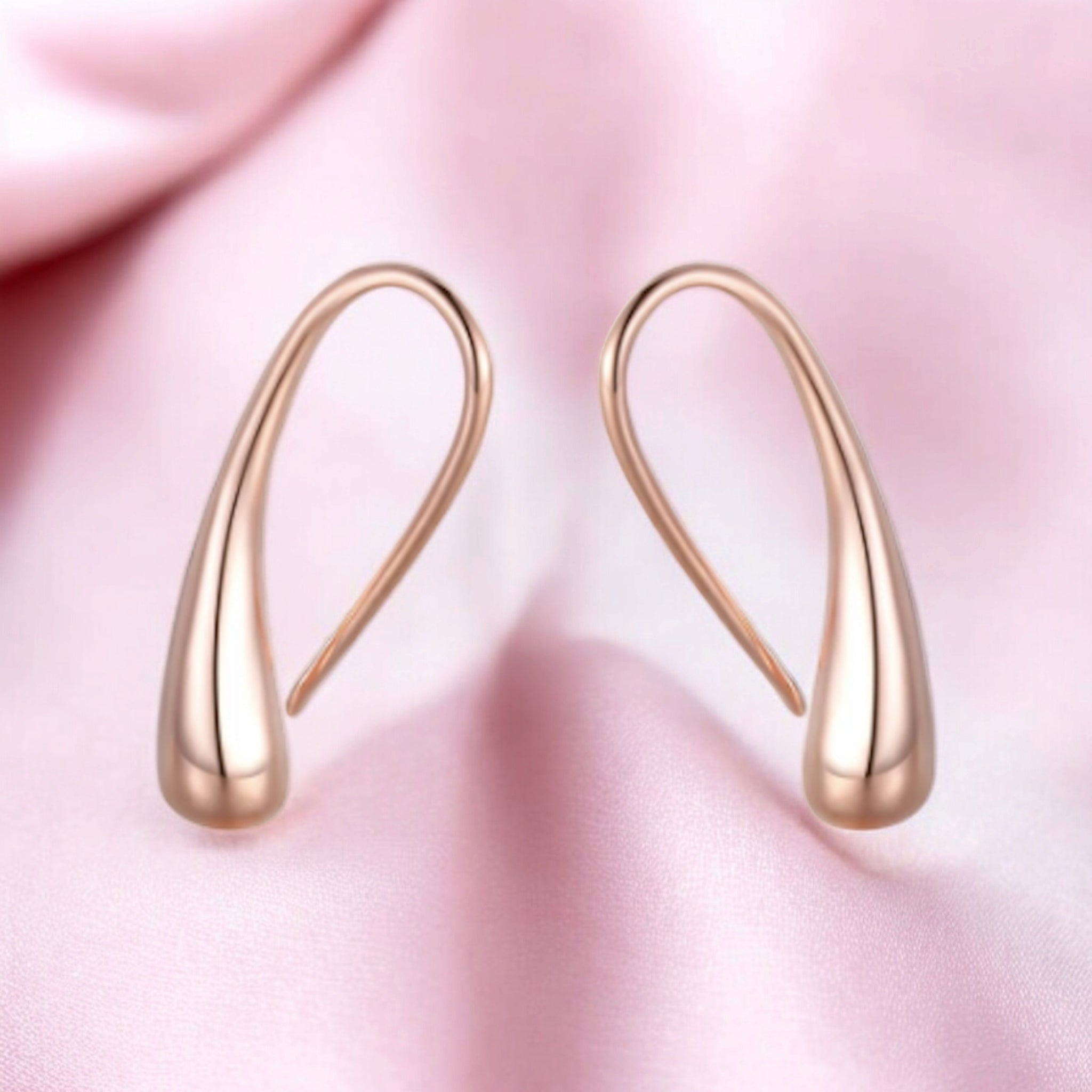 Trender Touch Duo Water Drop Studs and Crystal Hanging Earrings Value Set For Girls