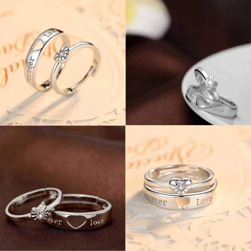 His & Hers Matching Set Customized Rings for Couple, Wedding Band Set –  SunnyHouse Jewelry