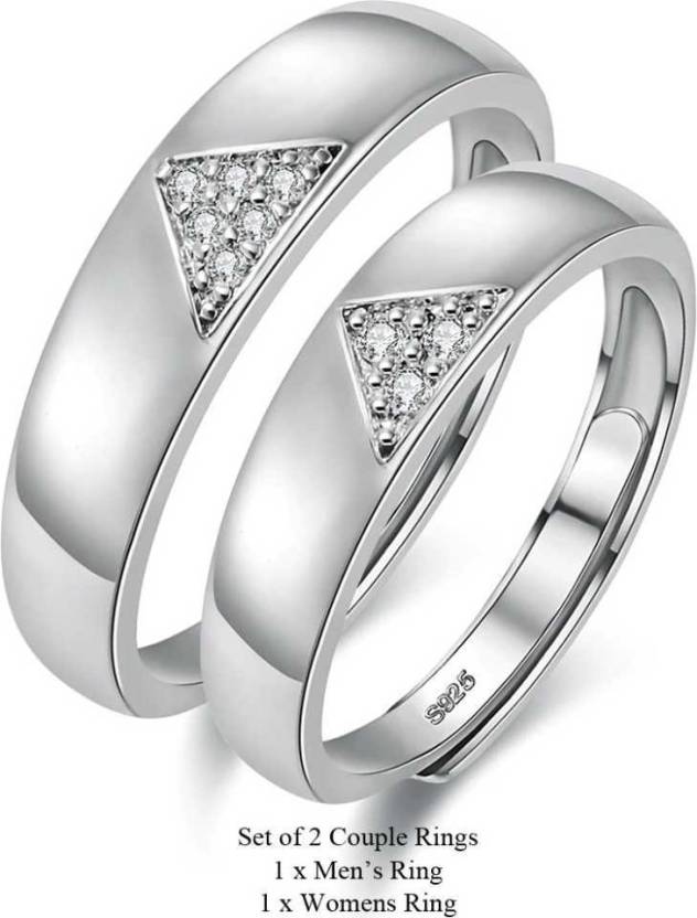 1.0ct 925 Sterling Silver Engagement Rings Oval Cut Cubic - Temu