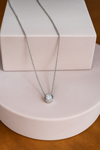 Nilu’s Collection Stylish Silver Jewelry Set for Women – Necklace, Earrings & Bracelet with Modern Wave Design | Elegant Gift Box for Parties, Weddings & Special Occasions