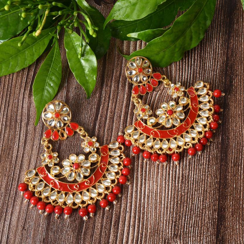 Trendy Big Chandbali Jhumka Wedding Party Collection for Women and Girls