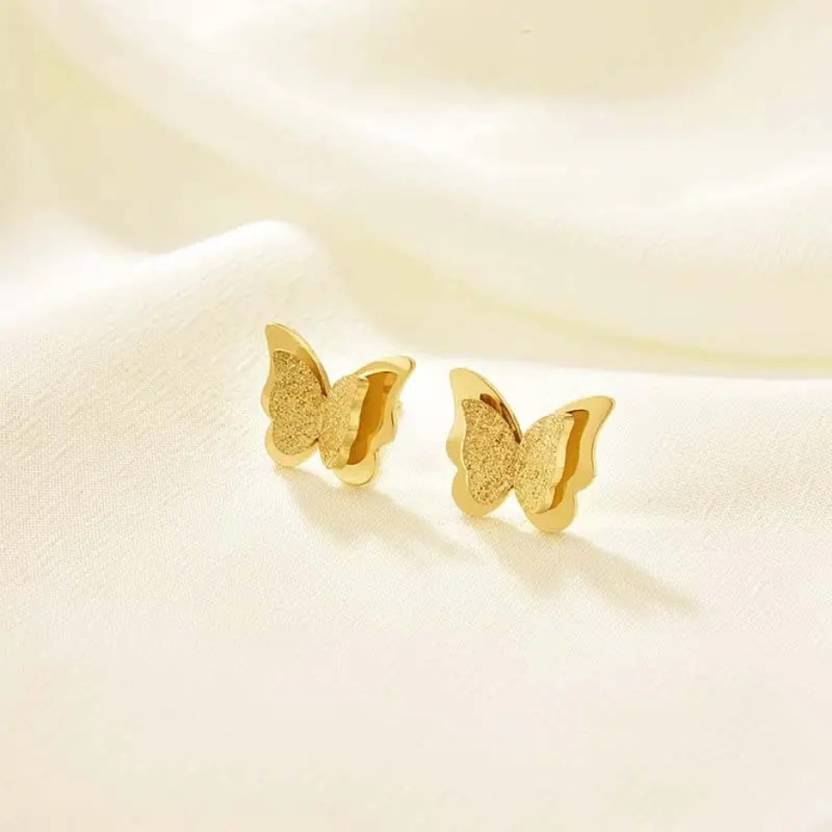 Baby Earrings | Baby earrings, Kids gold jewelry, Small gold hoop earrings