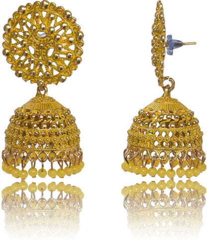 Ethnic Oxidised Jhumka Earrings for Women and Girls