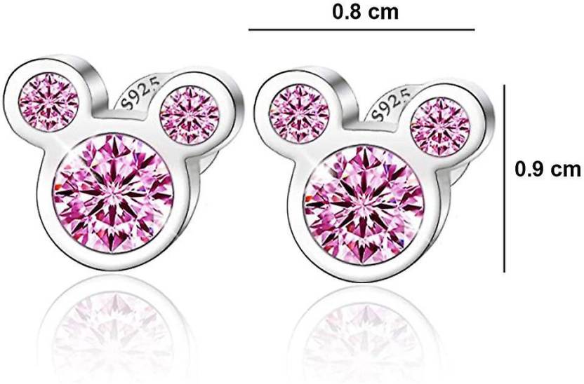 Small and Premium Quality Mickey Mouse Stud Earring for Girls, Women and Kids