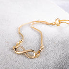 Nilu's Collection Copper Gold-plated Charm Bracelet
