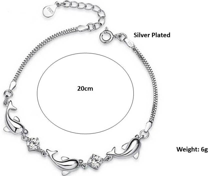 Maria Black Forza chain-link bracelet | Silver | MILANSTYLE.COM